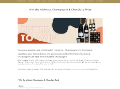 Win a Champagne & Chocolate Pack