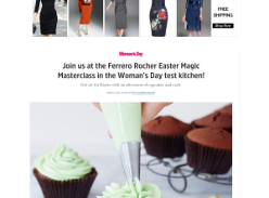Win a chance to experience the 'Ferrero Rocher' Easter Magic Masterclass in the Woman's Day test kitchen! (Flights & Accommodation NOT Included)