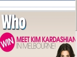 Win a chance to Meet Kim Kardashian in Melbourne