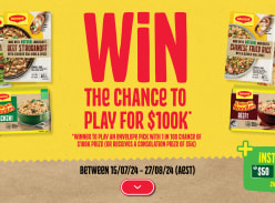 Win a Chance to Play for $100k