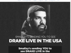 Win a chance to see Drake Live in the USA
