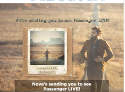 Win a chance to see Passenger Live