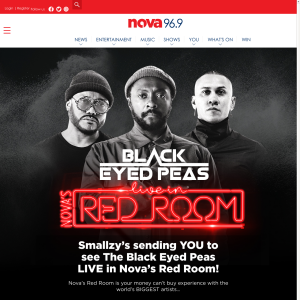 Win a chance to see The Black Eyed Peas