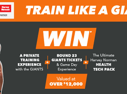 Win a Chance to Train with the Giants
