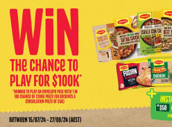 Win a Chance to Win $100K