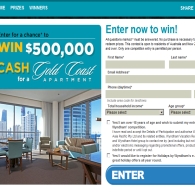 Win a chance to win $500,000