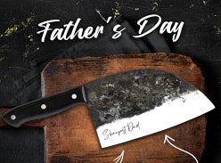 Win a Chef's Cleaver + Engraving Giveaway!