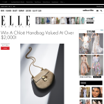 Win a Chloe handbag valued at over $2,000!