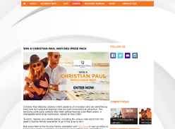 Win a Christian Paul Watch Prize Pack