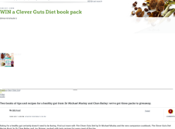 Win a Clever Guts Diet book pack
