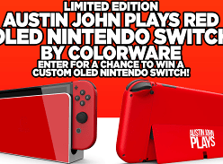 Win a ColorWare X Austin John Plays Custom OLED Switch