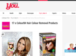 Win a ColourB4 Hair Colour Removal Product