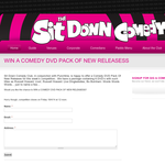 Win a Comedy DVD Pack of New Releasses