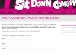 Win a Comedy DVD Pack of New Releasses