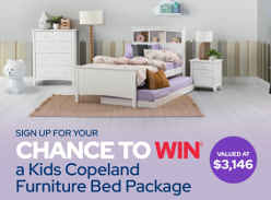 Win a Complete Kids Copeland Furniture Bed Package