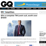 Win a complete TM Lewin suit, worth over $1,000!