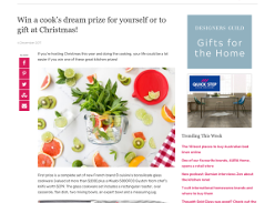 Win a cook’s dream prize for yourself or to gift at Christmas