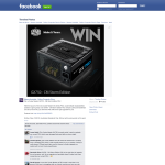 Win a Cooler Master GX750 CM Storm Edition PSU!