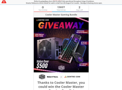 Win a Cooler Master Peripheral & PSU Bundle