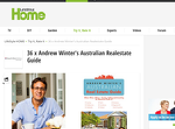 Win a copy of Andrew Winter's Australian Realestate Guide