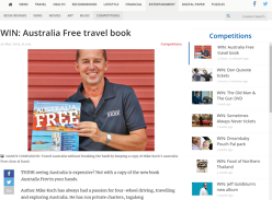 Win a copy of Australia Free travel book