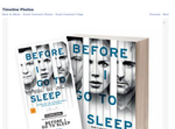 Win a copy of Before I Go to Sleep and Tickets