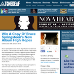 Win a copy of Bruce Springsteen's new album 'High Hopes'!