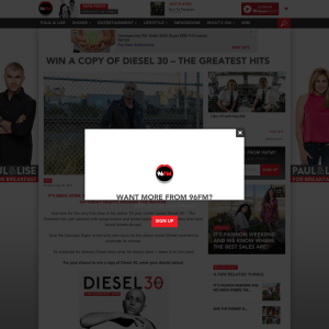 Win a copy of Diesel 30 – The Greatest Hits