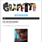 Win a copy of "Evil Feed" - Graffiti