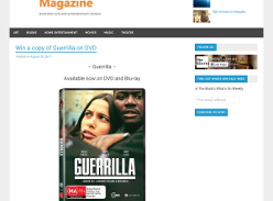 Win a copy of Guerrilla on DVD