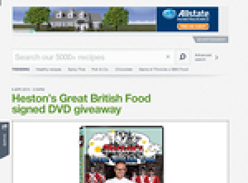 Win a copy of Heston's Great British Food on DVD signed by Heston himsel