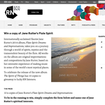 Win a copy of Jane Rutter's Flute Spirit