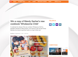 Win a copy of Mandy Sacher's new cookbook