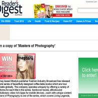 Win a copy of 'Masters of Photography'