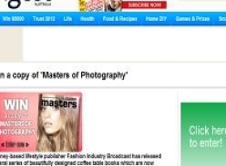 Win a copy of 'Masters of Photography'