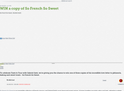 Win a copy of So French So Sweet