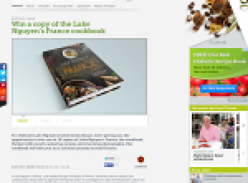 Win a copy of the Luke Nguyen's France cookbook