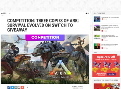 Win a copy of the recently released ARK: Survival Evolved