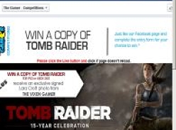 Win a copy of Tomb Raider for PS3 or XBOX-360 plus a signed Lara Croft photo