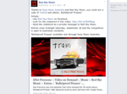 Win a copy of Train's new album 'Bulletproof Picasso'