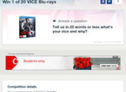 Win a copy of Vice on Blu Ray
