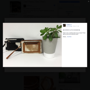 Win a cowhide clutch! - Cobbler Rd