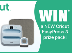 Win a Cricut Easypress 3 Prize Pack