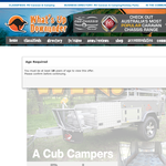 Win a Cub Campers Brumby Camper Trailer valued at $28,990!