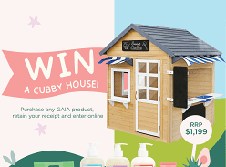 Win a Cubby House