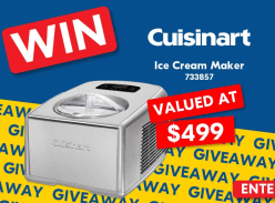 Win a Cuisinart Ice Cream Maker