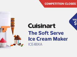 Win a Cuisinart The Soft Serve Ice Cream Maker