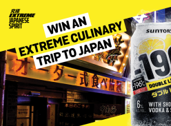 Win a Culinary Trip to Japan for 2 People