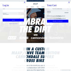 Win a Custom MAAP/ENVE Team-Edition Cannondale SuperX Crossbike