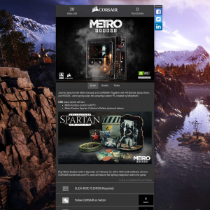 Win a Custom Metro Exodus Gaming PC